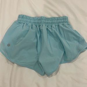 Rare Lululemon Icing Blue 2.5” Hotty Hots